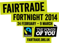 Fairtrade fortnight logo 2014