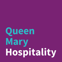 The cover of the Queen Mary Food Brochure at Queen Mary